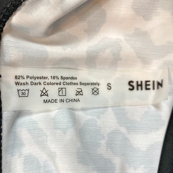 Shein Animal Print Two Piece Swimsuit - Size Small - Picture 7 of 7